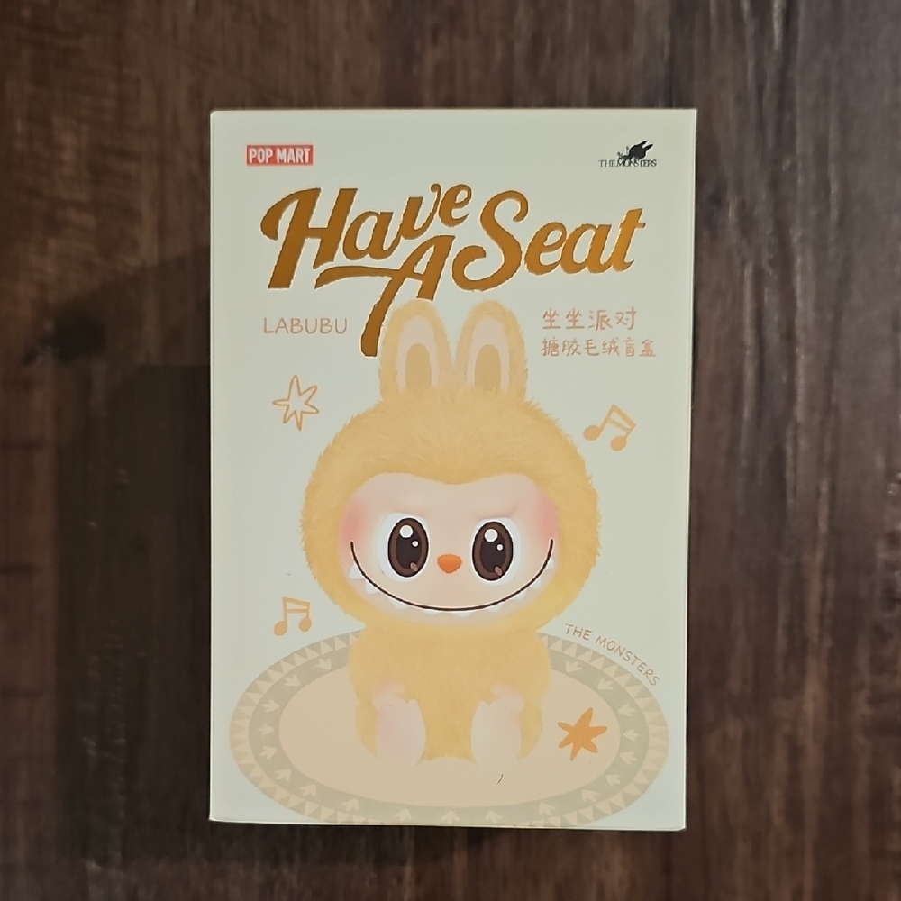 AUTHENTIC Pop Mart Labubu "Have A Seat" Blind Box Figure